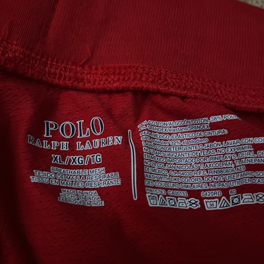 NWT Men’s XL Polo Ralph Lauren breathable mesh shorts - Picture 3 of 4